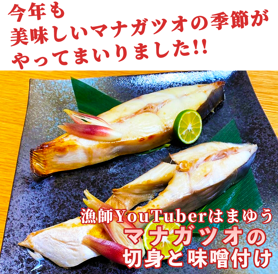 マナガツオの切身と味噌漬け